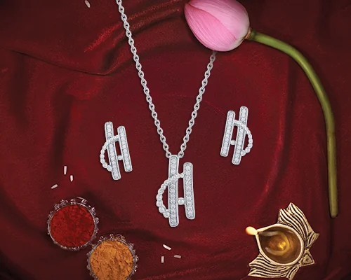 Silver jewellery collection